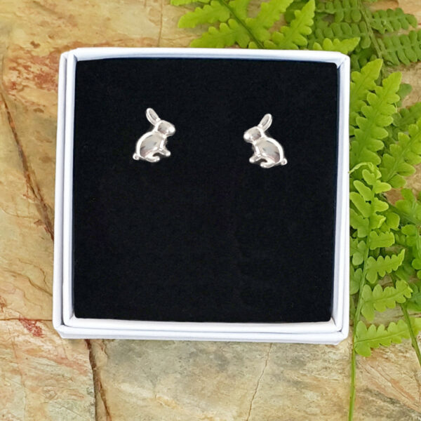 little rabbit stud earrings