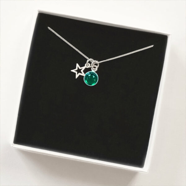harlyn green star pendant